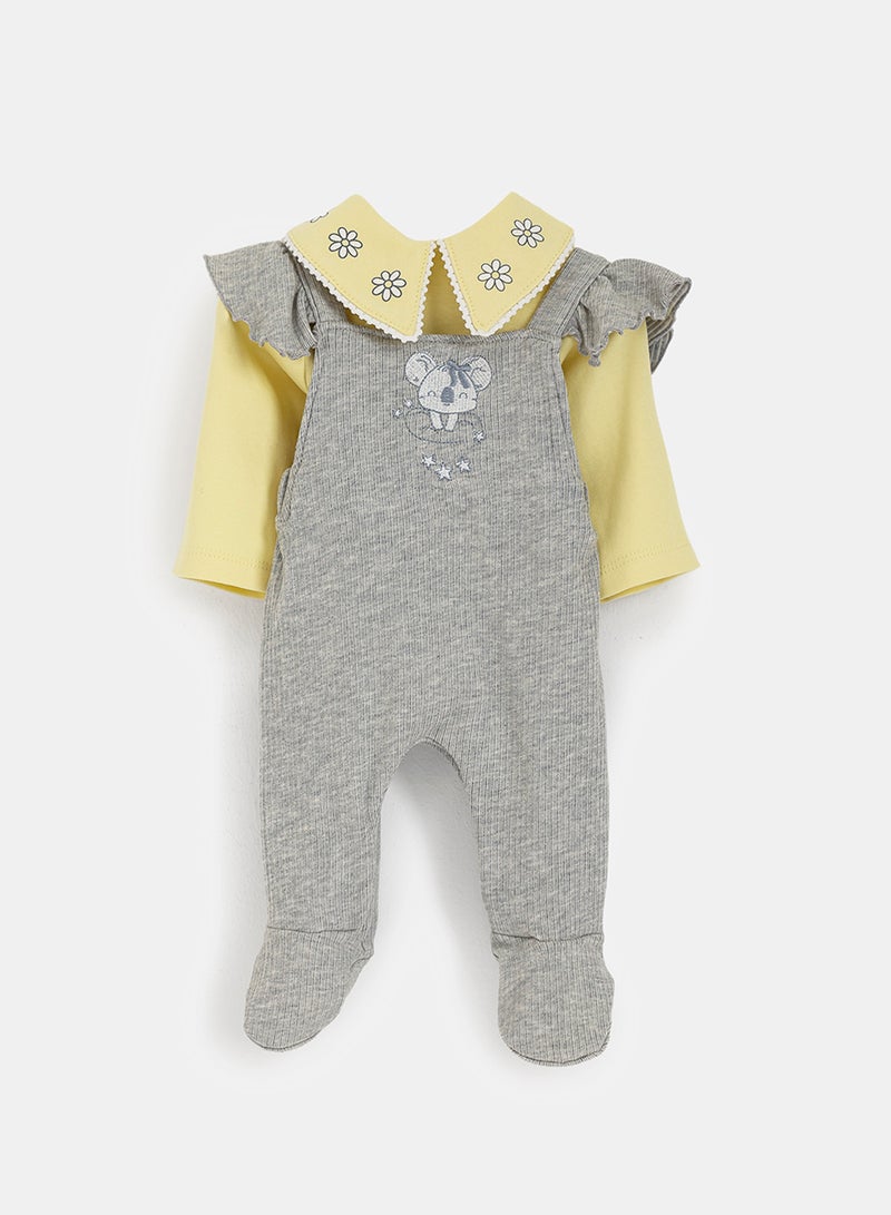 Junior Baby Girls Romper Set Pack Of 2 - Image 1